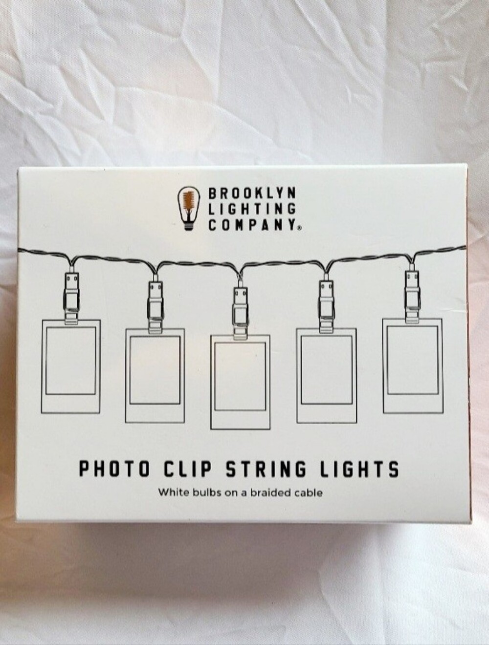 Brooklyn Lighting Company Photo Clip String Lights White